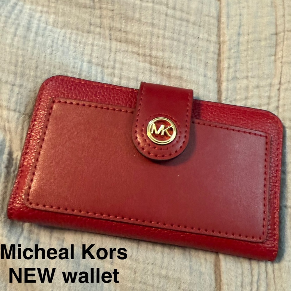 Michael Kors Red Wallet